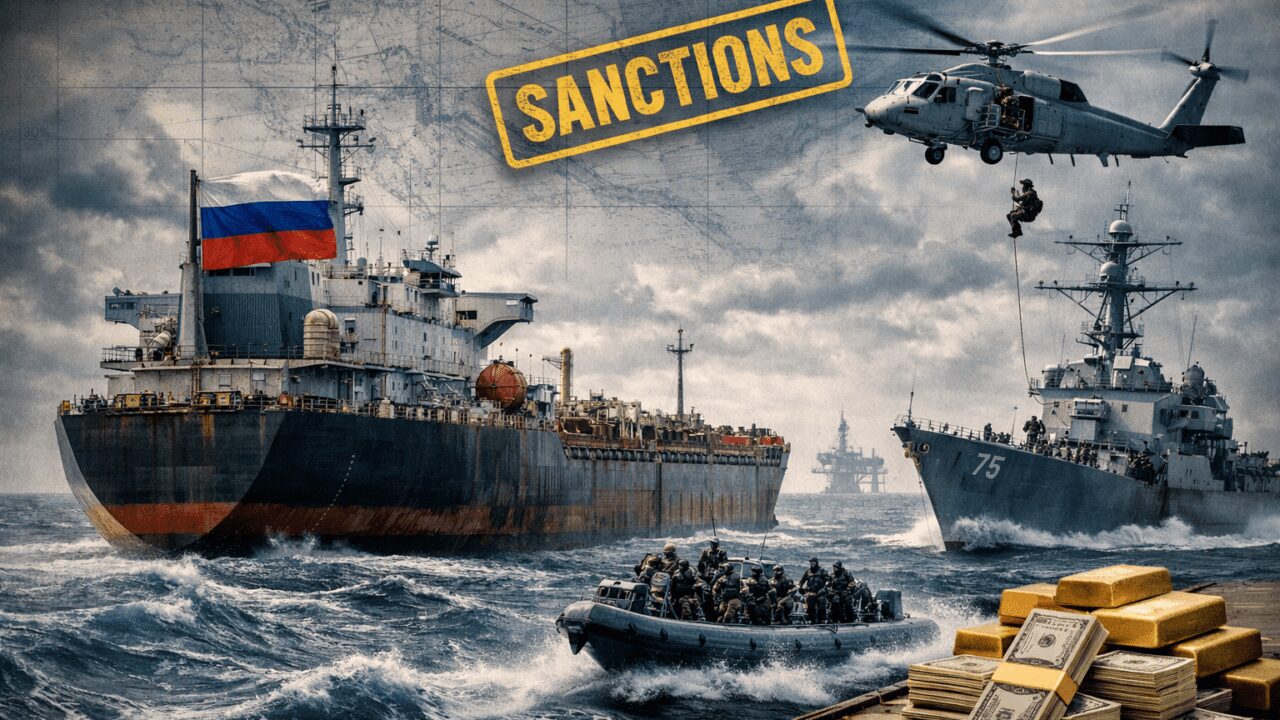 ТЕНЕВОЙ ФЛОТ И АРЕСТЫ США: КОГДА САНКЦИЯ СТАНОВИТСЯ ИНТЕРДИКЦИЕЙ